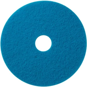 Global Industrial™ 17" Scrubbing Pad, Blue, 5 Per Case