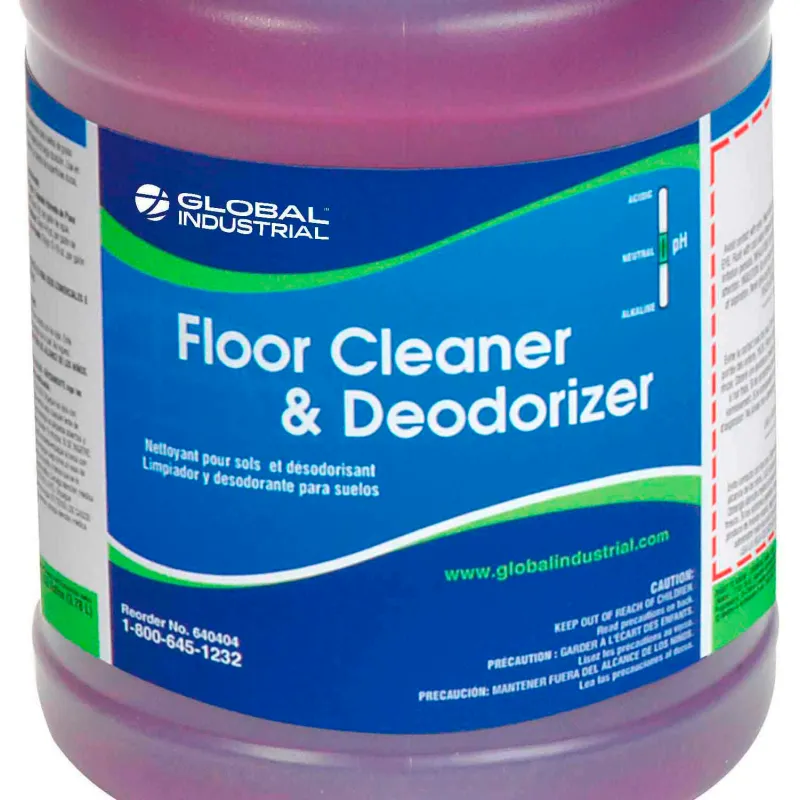 Global Industrial™ Floor Cleaner & Deodorizer, 1 Gallon Bottle, 4/Case - Image 4