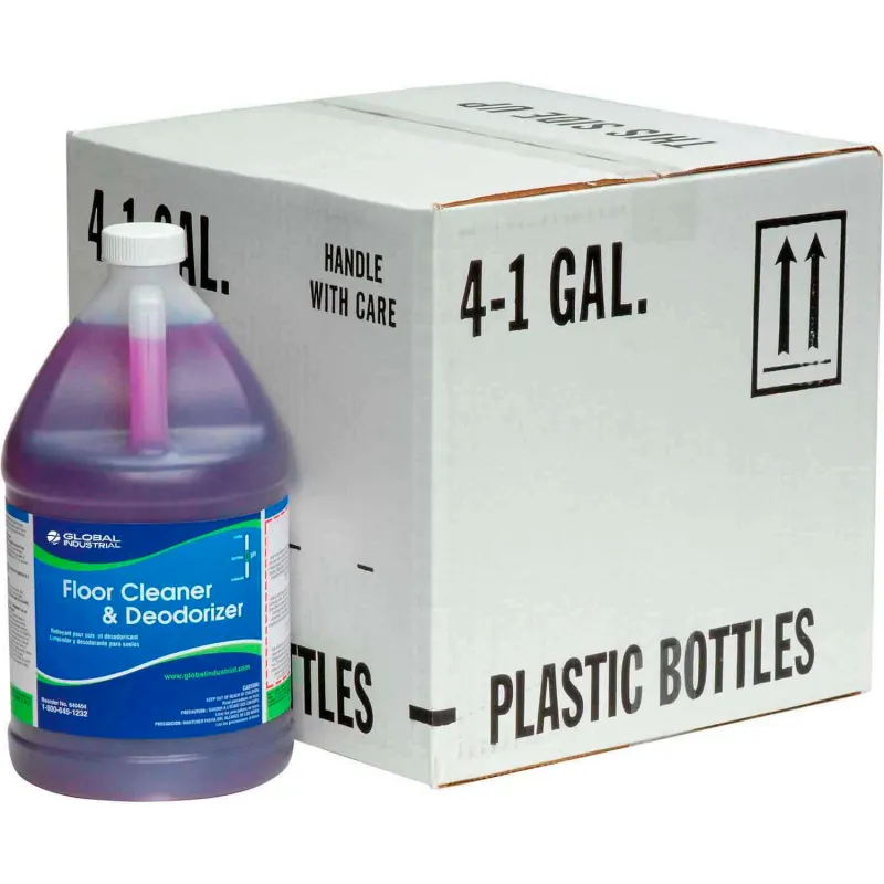 Global Industrial™ Floor Cleaner & Deodorizer, 1 Gallon Bottle, 4/Case - Image 3