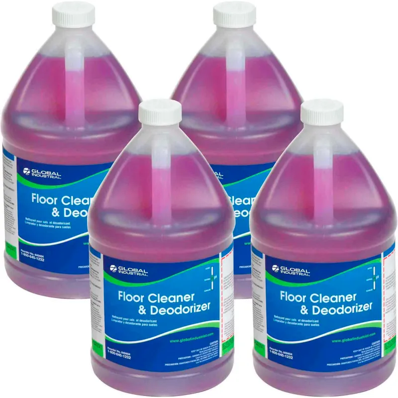 Global Industrial™ Floor Cleaner & Deodorizer, 1 Gallon Bottle, 4/Case - Image 2
